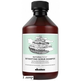 Davines - Detoxifying scrub Shampoo - детоксирующий шампунь-скраб, 1000 мл