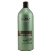 Redken For Men тонизирующий шампунь для волос и кожи головы Mint Clean Shampoo, 1000 мл
