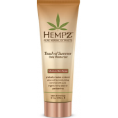 Hempz - Молочко для тела с бронзантом темного оттенка  - Touch of Summer Medium Skin Tonea, 235 мл