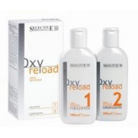 SELECTIVE PROFESSIONAL - Комплект препаратов для снятия косметического цвета - OXYRELOAD, 2*100 мл