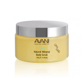 AVANI - Натуральный минеральный скраб для тела (цитрус/ваниль), 400 гр